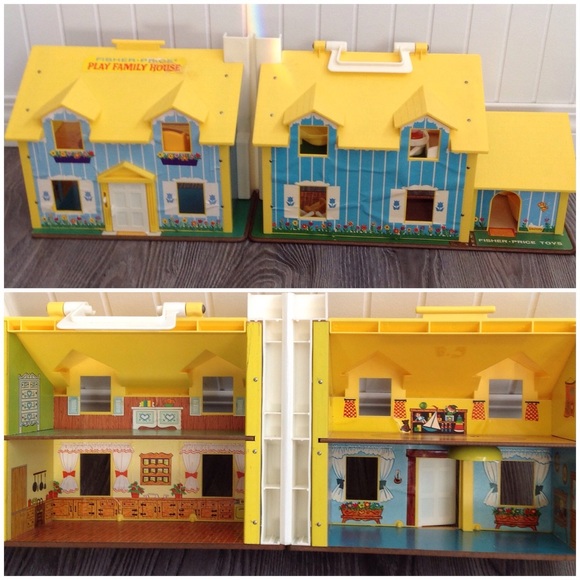 ⭐️Vintage 1969 Fisher Price House⭐️ - Picture 7 of 8
